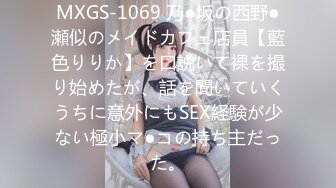 MXGS-1069 乃●坂の西野●瀬似のメイドカフェ店員【藍色りりか】を口説いて裸を撮り始めたが、話を聞いていくうちに意外にもSEX経験が少ない極小マ●コの持ち主だった。